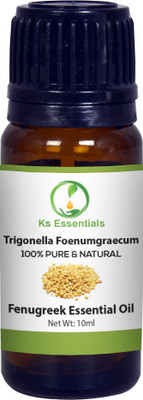 

Ks Essentials 100% Pure Fenugreek (Methi) Essential Oil (Trigonella foenumgraecum) Therapeutic Grade(10 ml)