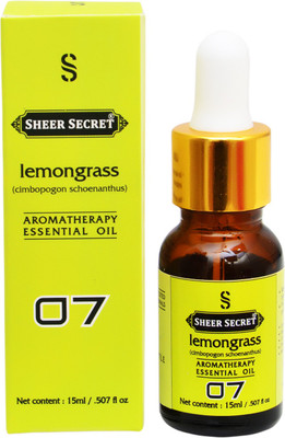 

SHEER SECRET LEMONGRASS AROMATHERAPY ESSENTIAL OIL 15ML(15 ml)