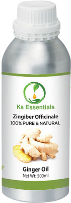 

Ks Essentials 100% Pure Ginger Essential Oil (Zingiber Officinale) Natural Therapeutic Grade(500 ml)
