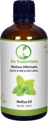 

Ks Essentials 100% Pure Melissa Essential Oil (Melissa officinalis) Natural Therapeutic Grade(100 ml)