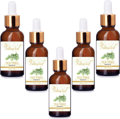 

THE FALLING LEAF TEA TREE ESSENTIAL OIL (Pack of 5)(30 ml)