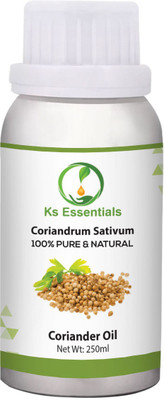 

Ks Essentials 100% Pure Coriander Essential Oil Natural & Undiluted For Skin care & Hair(250 ml)