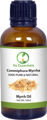 

Ks Essentials 100% Pure Myrrh Essential Oil Aromatherapy & Therapeutic Grade Oil For Skin Care & Hair Care(50 ml)