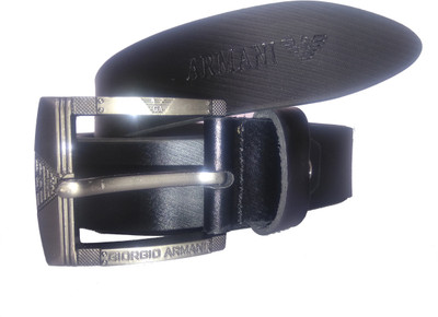 

Giorgio Armani Men Casual, Party, Formal Black Genuine Leather Belt, Giorgio Armani Men Casual Black Genuine Leather Belt
