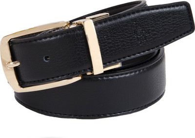 

Bacchus Men Casual Black Artificial Leather Belt