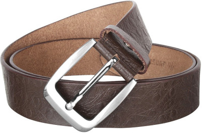 

Jungler Men Casual Brown Genuine Leather Belt