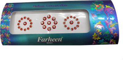 

Farheen FRN ROUND forhead Multicolor Bindis(indian fancy bindi)