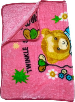 

SONAHITA Floral  Fleece Blanket(Fur, SONA11-Pink