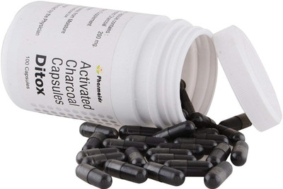 

Mi Pharmaids Ditox Capsule Activated Charcoal Capsules - 200 Mg Per Capsule(200 Capsules)(200 g)
