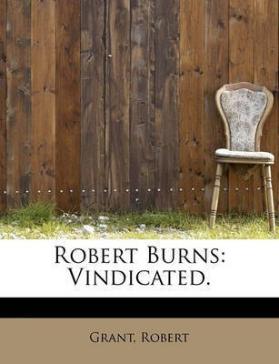 Robert Burns(English, Paperback, Robert Grant)