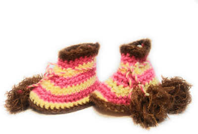 

FCSS Booties(Toe to Heel Length - 9 cm Multicolor)