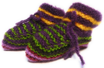 

FCSS Booties(Toe to Heel Length - 9 cm Multicolor)