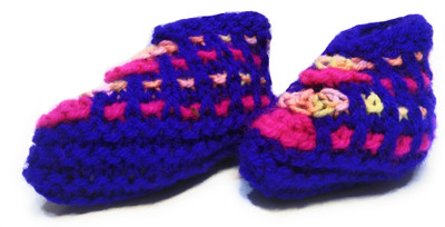 

FCSS Booties(Toe to Heel Length - 8 cm Blue)