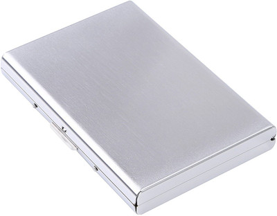 evershinegifts 6 Card Holder(Set of 1, Silver)