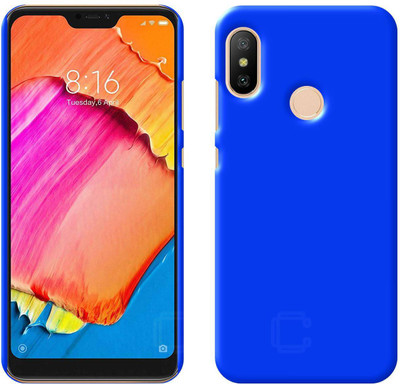 CASE CREATION Back Cover for Redmi Note 6 Pro(Blue, Shock Proof, Pack of: 1)