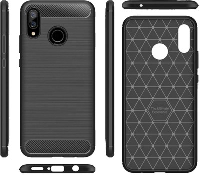 CASE CREATION Back Cover for Huawei Nova 3i (6.30-inch) 2018(Black, Rugged Armor, Silicon, Pack of: 1)