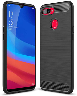 CASE CREATION Back Cover for Oppo F9 Pro 2018(Black, Sound Amplifying Case, Pack of: 1)