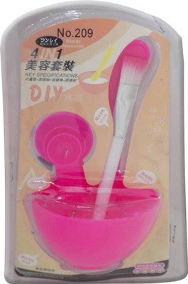 

BOXO Facial Mask Mixing Bowl, Brush, Spoon and Stick Care Set, Multicolor(Set of 6)