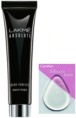 

caroline Silicon puff & Absolute Blue Perfect Makeup Primer(Set of 2)