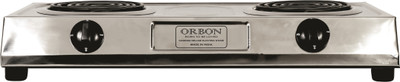 

Orbon Double 1250W + 1250W Big Steel G Coil Stove Hot Plate Induction Cooktop/Induction Cookers/Electric Cooking Heater/Induction Radient Cooktop Electric Cooking Heater(2 Burner)