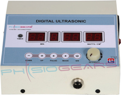 

Physiogears Digital Unit Ultrasound Physiotherapy Machine For Pain Relief Physiotherapy Equipment Electrotherapy Device(MG-132)