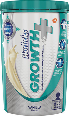 

Horlicks Growth Plus Nutrition Drink(Vanilla Flavored)