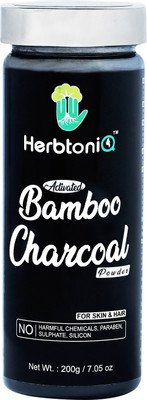 

HerbtoniQ Organic Activated Bamboo Charcoal Powder 200gm For Face Pack And Hair Pack(200 g)