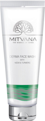 

mitvana Derma Face Wash 100ml with Neem & Turmeric Face Wash(100 ml)