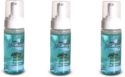 

BioBeauty BLUEBERRY FOAMING FACEWASH PACK OF 3 Face Wash(200 g)