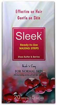 

Sleek READY TO USE WAX STRIPS Braid Extension(Pink)