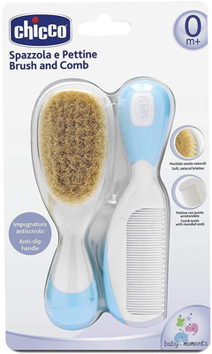 Chicco Brush And Comb (Light Blue)
