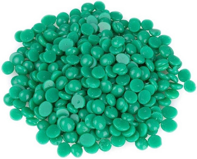 

Shopimoz Green Alovera Hair Removal Hard Wax Beans For Facial Arm Legs Wax(100 g)