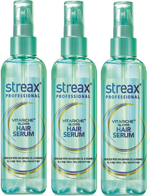 

Streax Pro VitaRiche Gloss Hair Serum(300 ml)
