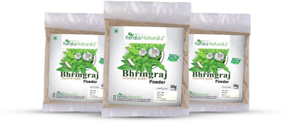 

Kerala Naturals Bhringraj Powder for Hair 150g (50g x 3 packs)(150 g)