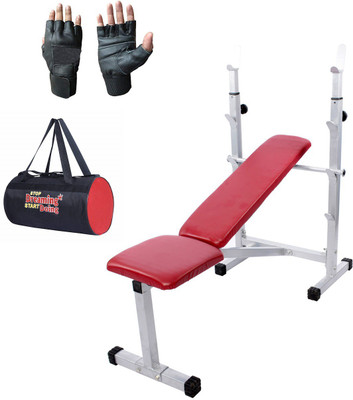 

Lifeline Multi Bench 307 Bonus With Gym Bag and Gym Gloves Home Gym Combo(100 - 120 kg)
