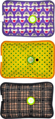 

CureNext Electric Quick Warming High Quality Velvet Electrical 1 L Hot Water Bag(Multicolor)
