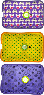 

CureNext Electric Quick Warming High Quality Velvet Electrical 1 L Hot Water Bag(Multicolor)
