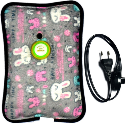 

CureNext Electric Quick Warming High Quality Velvet Electrical 1 L Hot Water Bag(Multicolor)