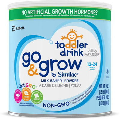 

Similac Go & Grow Toddler Drink Stage 3 - 680G (24oz) (USA) (Non-GMO)(680 g, 12+ Months)