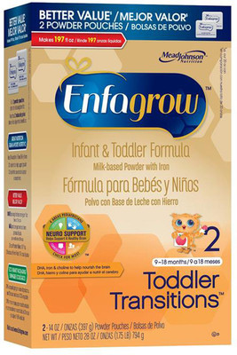 

Enfagrow Toddler Transitions 2 Infant & Toddler Formula - 794G (28oz)(794 g, 9+ Months)