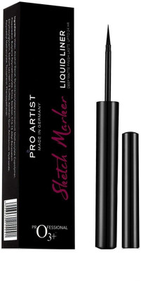 

O3+ Pro Artist Sketch Marker Liquid Eye Liner Deep Matte Finish Lasts Upto 24 Hours-Made In Germany(BLACK)
