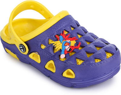 

Phedarus Boys Slip-on Clogs(Blue, Blue;yellow
