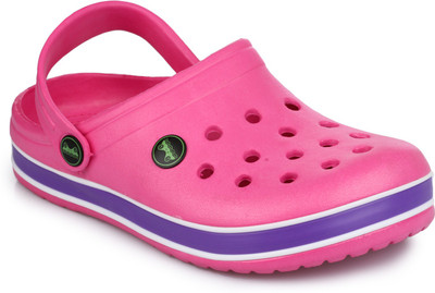 

PHEDARUS Girls Sling Back Clogs(Pink