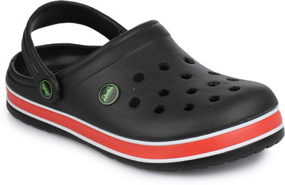 

PHEDARUS Girls Sling Back Clogs(Black