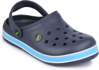 

PHEDARUS Girls Sling Back Clogs(Dark Blue, Navy blue