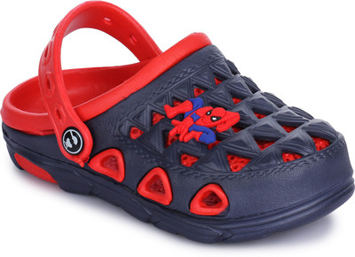 

Phedarus Boys Slip-on Clogs(Red, Navy blue;red