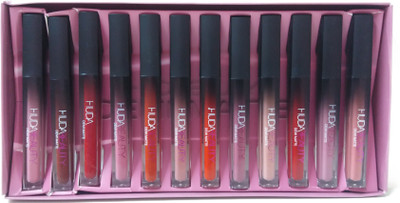 

Huda Beauty New Arrival Original 12 Shades Demi Matte (Liquid Matte)(60 ml, Multicolor)