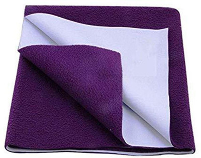

EasyShop Cotton, Rubber, Rexin Baby Bed Protecting Mat(Purple