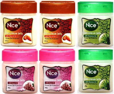 

Nice Almond Rose & Aloe vera Petroleum Jelly(240 g)