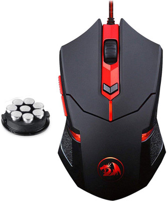 

Redragon CENTROPHORUS M601 Wired Optical Gaming Mouse(USB 2.0, Black)
